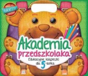 Akademia przedszkolaka. Edukacyjne książeczki dla 5-latka. Wydawca: Aksjomat. Multiszop.pl Opakowanie Akademia przedszkolaka. Edukacyjne książeczki dla 5-latka