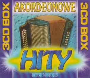 Okładka książki Akordeonowe hity box 3CD