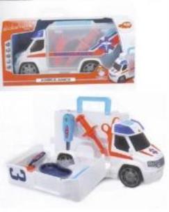 Okładka książki Ambulans z zestawem lekarskim, 33 cm