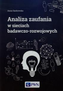 Okładka książki Analiza zaufania w sieciach badawczo-rozwojowych