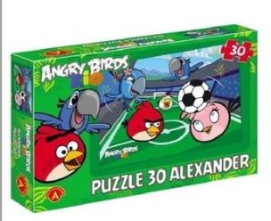 Okładka książki Angry Birds Rio. Puzzle 30 -  Goool ALEX