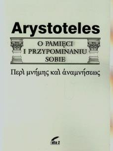 Opakowanie Arystoteles O pamięci i przypominaniu sobie
