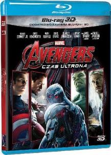 Okładka książki Avengers: Czas Ultrona (2 Blu-ray 3D)