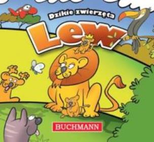 Okładka książki Bajka kartonowa - Dzikie zwierzęta. Lew