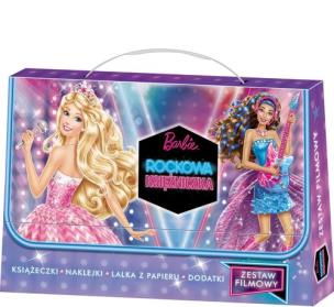 Okładka książki Barbie Rockowa Księżniczka Zestaw filmowy