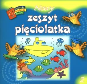 Okładka książki Bibl. mądrego dziecka - Nowy zeszyt pięciolatka