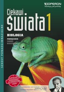 Okładka książki Biologia LO KL 1. Podręcznik. Zakres rozszerzony. Ciekawi św