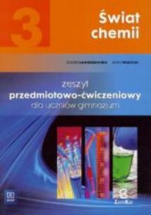 Okładka książki Chemia GIM Świat chemii 3 ćw. w.2015 WSiP-ZamKor