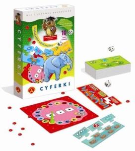 Opakowanie Cyferki - układanka edukacyjna