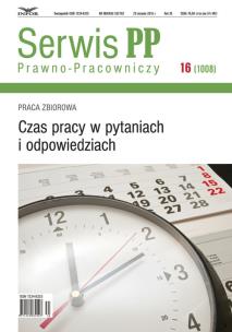Opakowanie Czas pracy w pytaniach i odpowiedziach