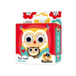 Opakowanie CzuCzu Mini Puzzle Sówki