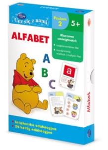 Okładka książki Disney ucz się z nami. Alfabet