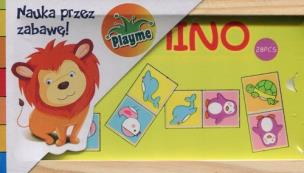 Opakowanie Drewniana układanka Domino