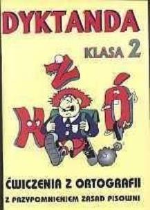 Okładka książki Dyktanda SP kl.2