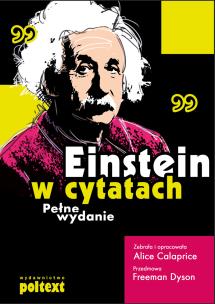 Okładka książki Einstein w cytatach