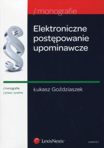 Okładka książki Elektroniczne postępowanie upominawcze