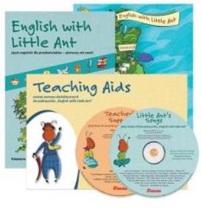 Okładka książki English with Little Ant. Podręcznik + pakiet