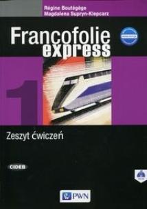 Okładka książki Francofolie express 1 Zeszyt ćwiczeń