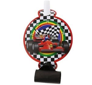 Opakowanie Gwizdki papierowe Wyścig 6 sztuk