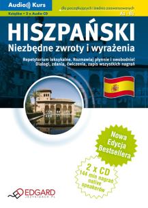 Okładka książki Hiszpański - Niezbędne zwroty + CD EDGARD