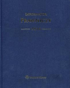 Opakowanie Informator Prawniczy 2016 A4 granatowy