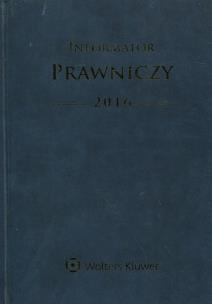 Opakowanie Informator Prawniczy 2016 A5 granatowy