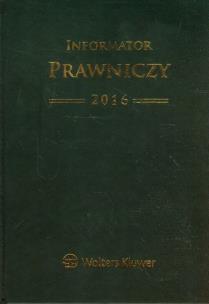 Opakowanie Informator Prawniczy 2016 A5 zielony