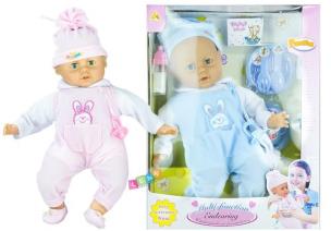 Opakowanie Interaktywna lalka bobas + akcesoria