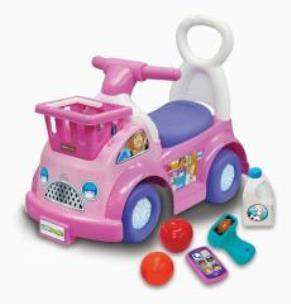 Opakowanie Jeździk Little People z koszem zakupowym