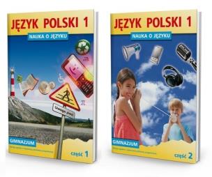 Okładka książki J.Polski GIM 1/1 i 1/2 Nauka o Języku ćw. GWO