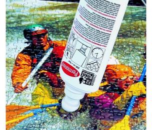 Okładka książki Klej do puzzli pojemność 250