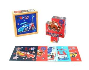 Opakowanie Klocki obrazkowe Auta