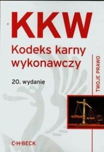 Okładka książki Kodeks karny wykonawczy