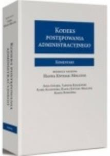 Okładka książki Kodeks postępowania administracyjnego