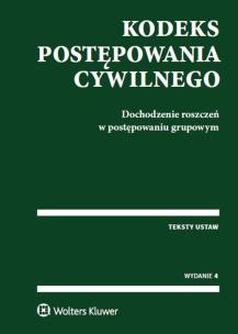 Okładka książki Kodeks postępowania cywilnego