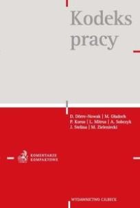 Okładka książki Kodeks pracy Komentarz