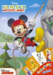 Okładka książki Kolorowanka z naklejkami - Klub Myszki Miki