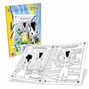 Okładka książki Kolorowanka Zou ALEX