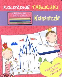 Okładka książki Kolorowe tabliczki - Księżniczki
