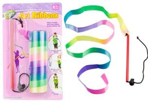 Opakowanie Kolorowe wstążki do tanca gimnastyki artystycznej