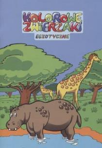 Okładka książki Kolorowe zwierzaki. Egzotyczne