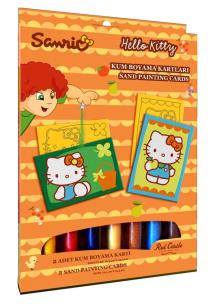 Okładka książki Kolorowy piasek - Hello Kitty DUMEL