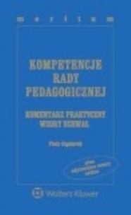 Okładka książki Kompetencje rady pedagogicznej