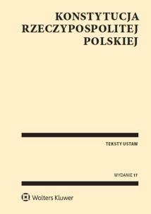 Okładka książki Konstytucja Rzeczypospolitej Polskiej
