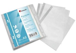 Opakowanie Koszulki krystaliczne A6 25 sztuk