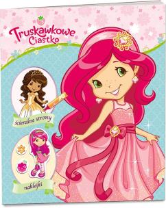 Okładka książki Książeczka z naklejkami. Truskawkowe ciastko