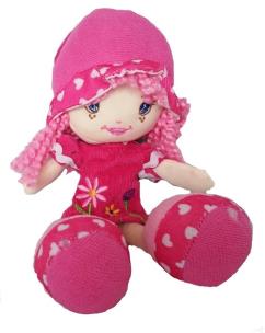 Opakowanie Lalka Maja czerwona 20cm