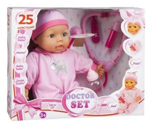 Opakowanie Lalka Rozalka u lekarza
