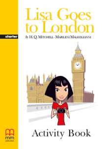 Okładka książki Lisa goes to London Activity Book