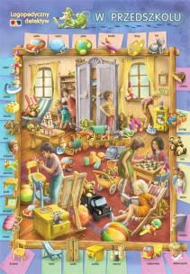 Opakowanie Logopedyczny detektym w przedszkolu - plansza